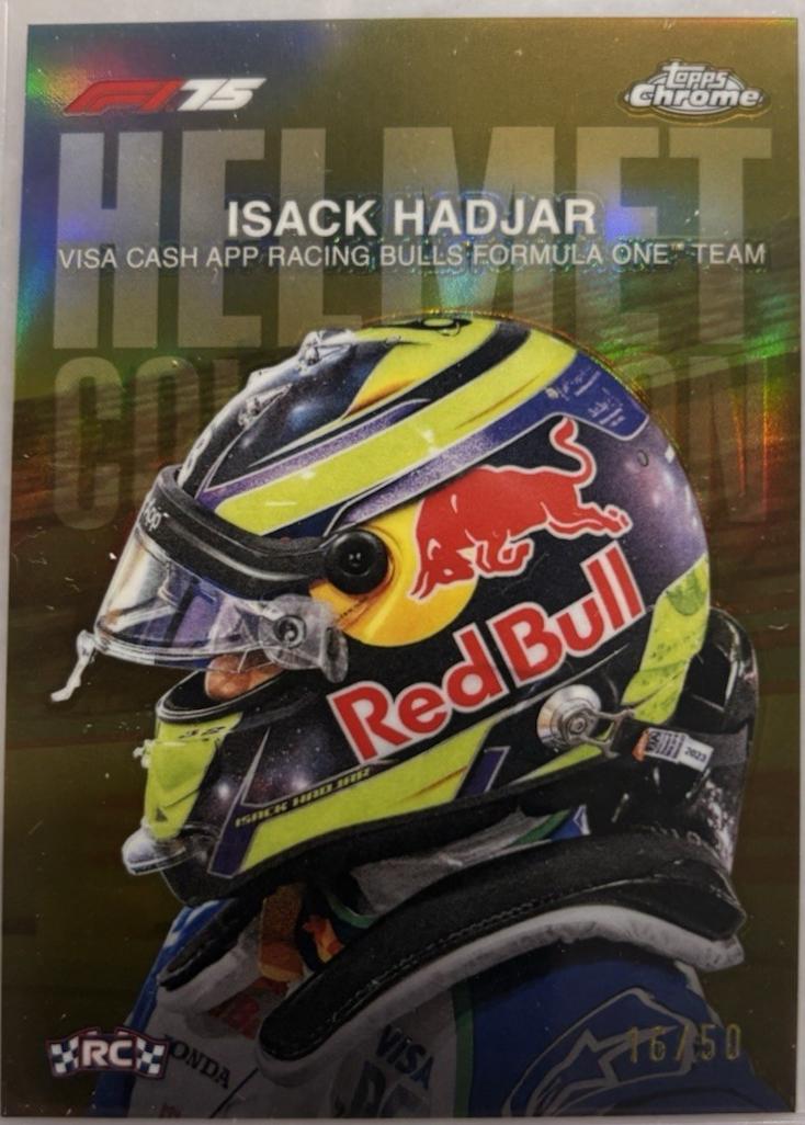 Isack Hadjar [Gold Refractor] #HC-5