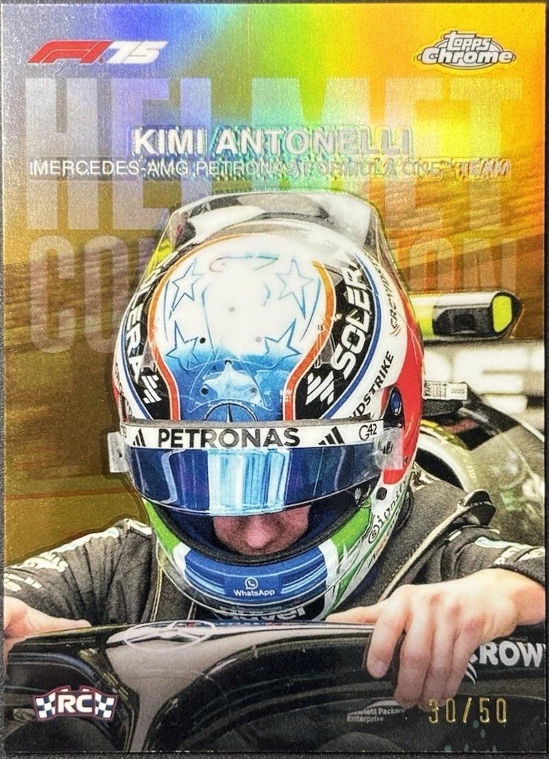 Kimi Antonelli [Gold Refractor] #HC-1