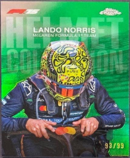 Lando Norris [Green Refractor] #HC-4