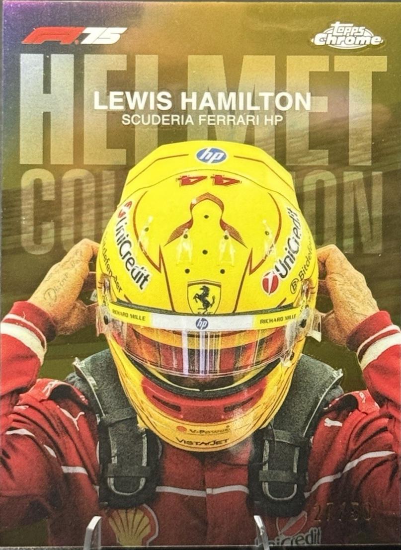 Lewis Hamilton [Gold Refractor] #HC-2