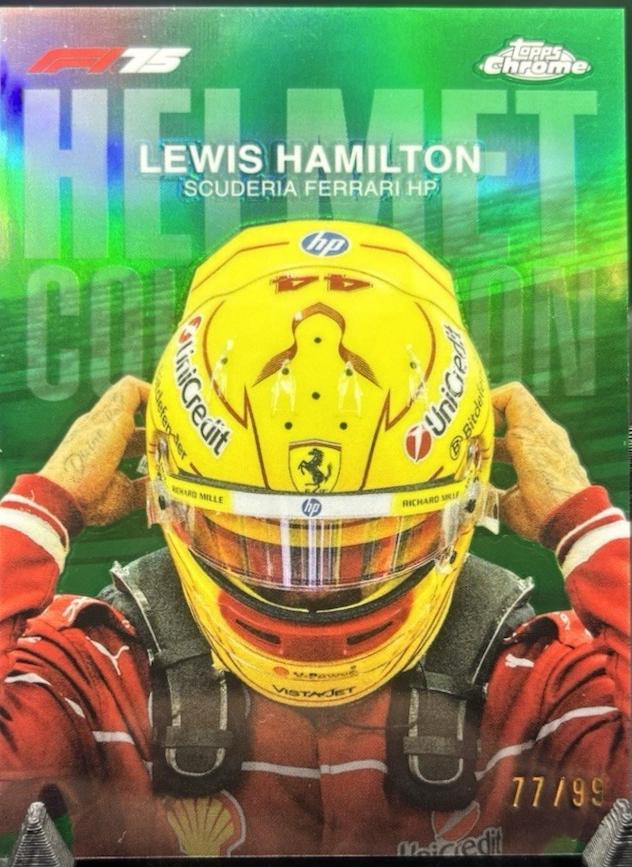 Lewis Hamilton [Green Refractor] #HC-2