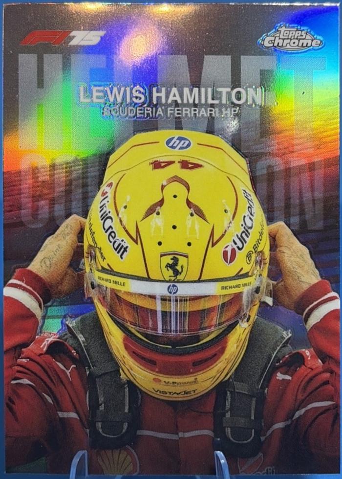 Lewis Hamilton [Orange Refractor] #HC-2