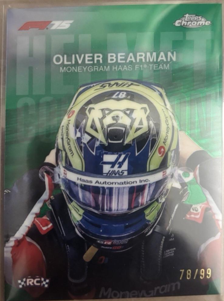 OliverBearman [Green Refractor] #HC-8