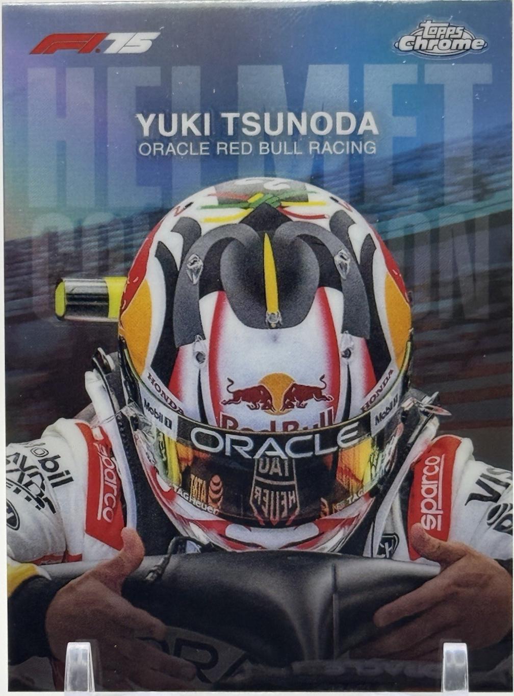 Yuki Tsunoda [75th Anniversary Refractor] #HC-3