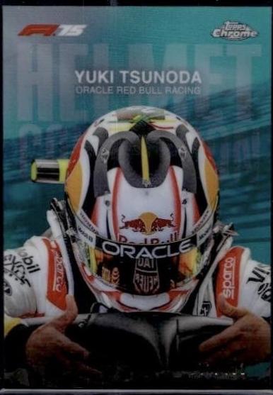 Yuki Tsunoda [Aqua Refractor] #HC-3