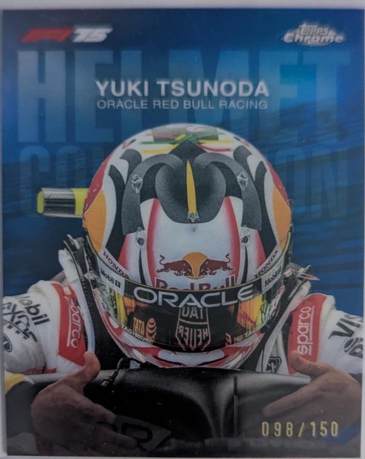 Yuki Tsunoda [Blue Refractor] #HC-3