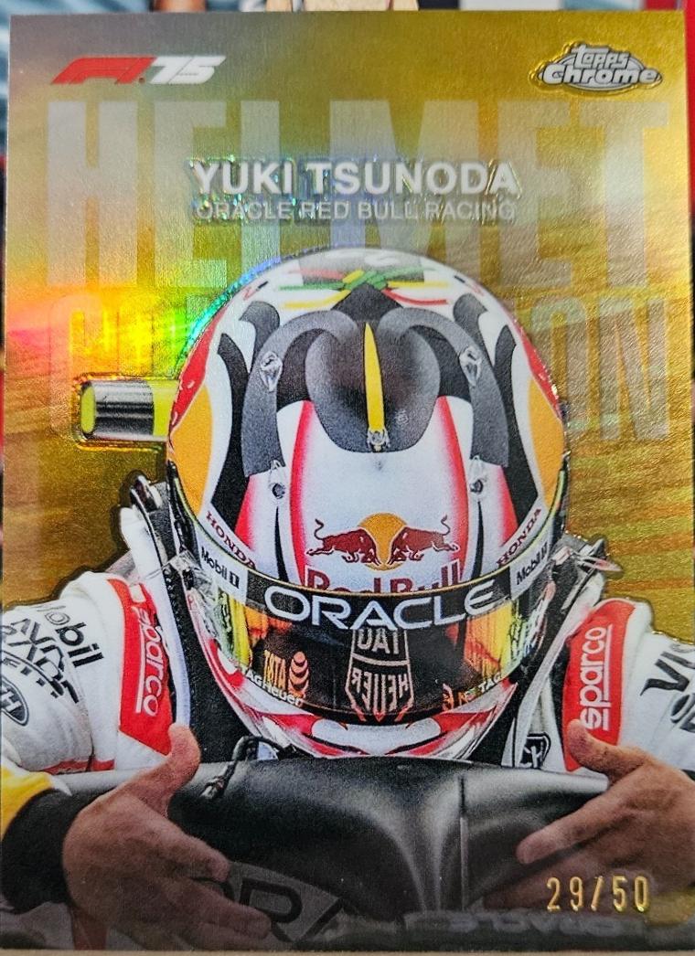 Yuki Tsunoda [Gold Refractor] #HC-3