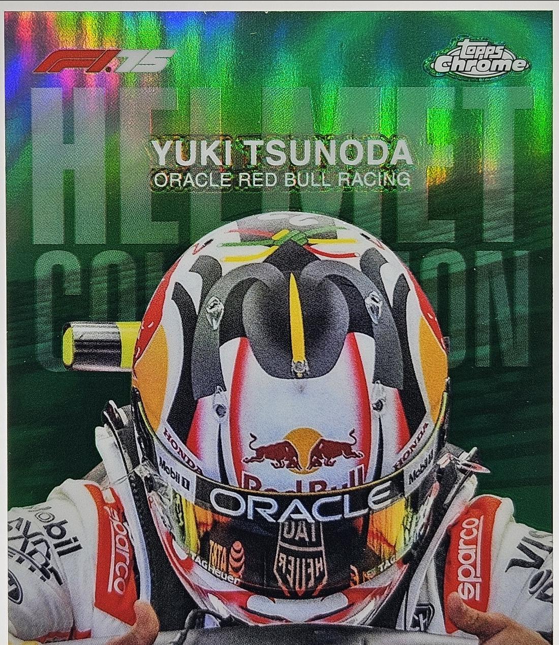 Yuki Tsunoda [Green Refractor] #HC-3
