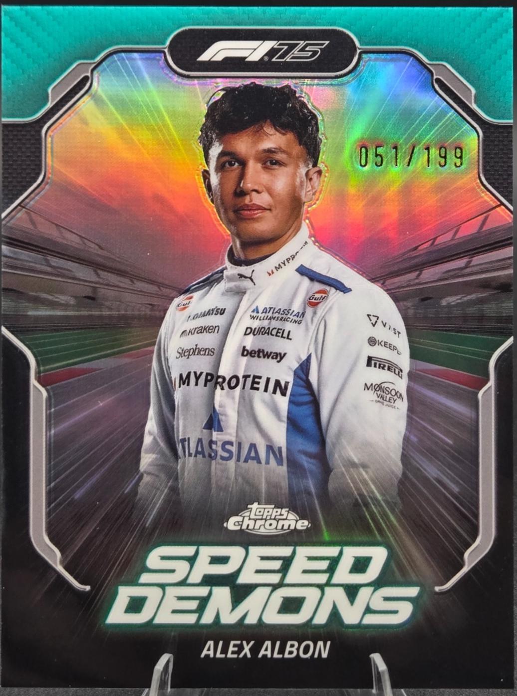 Alex Albon [Aqua] #SD-7