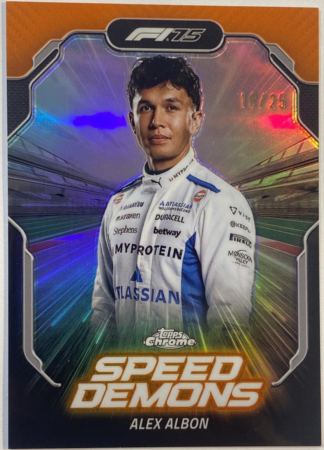 Alex Albon [Orange] #SD-7
