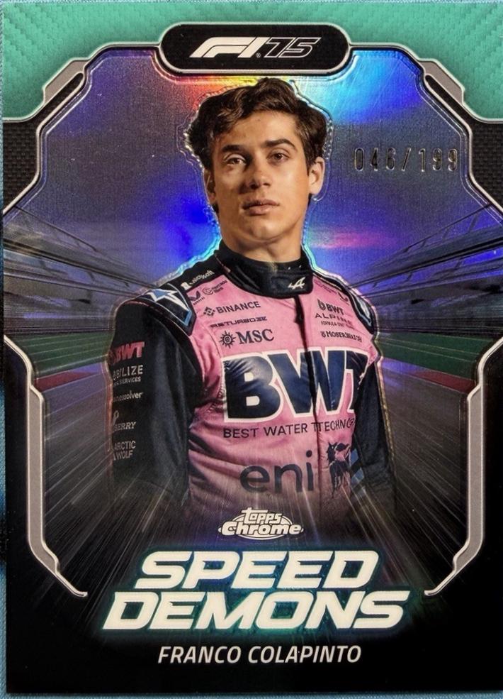 Franco Colapinto [Aqua] #SD-9