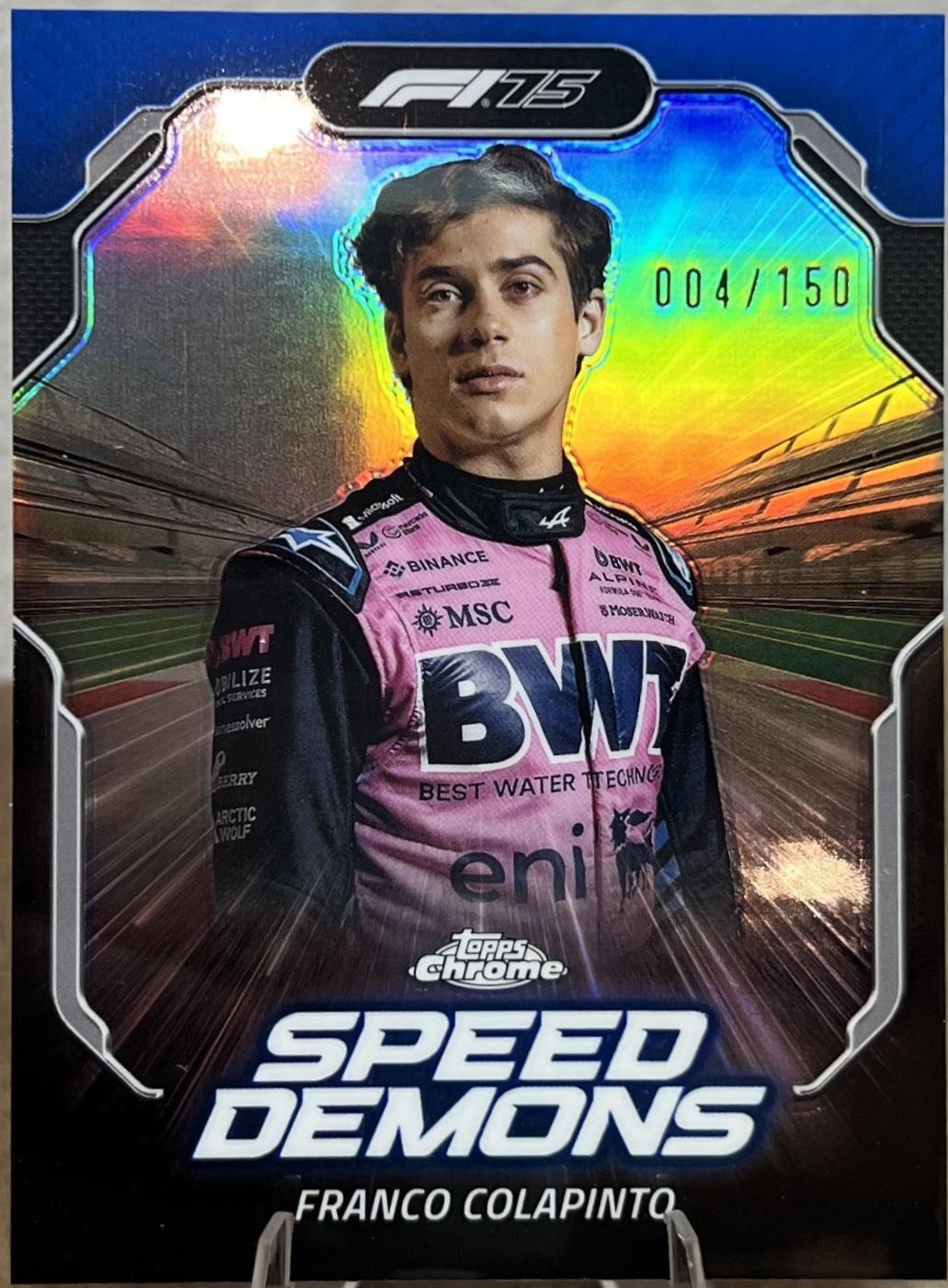 Franco Colapinto [Blue] #SD-9