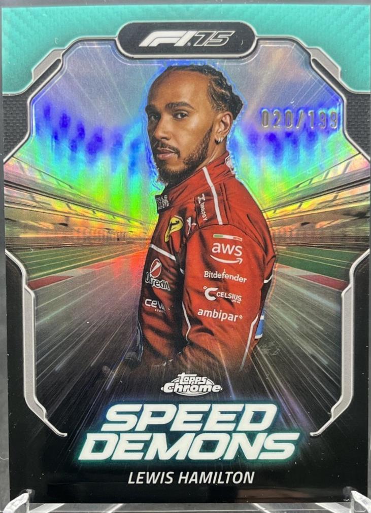 Lewis Hamilton [Aqua] #SD-2