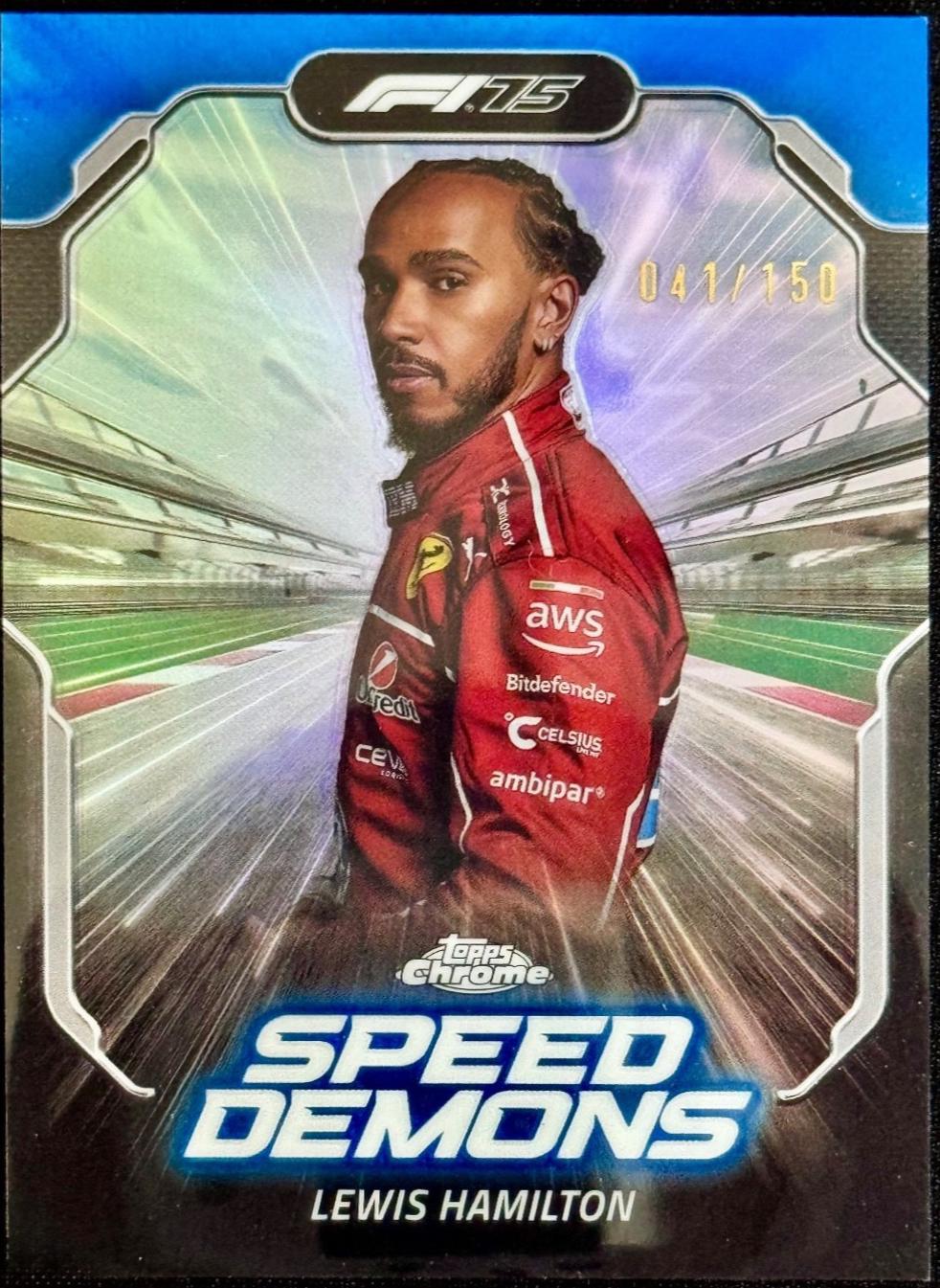 Lewis Hamilton [Blue] #SD-2