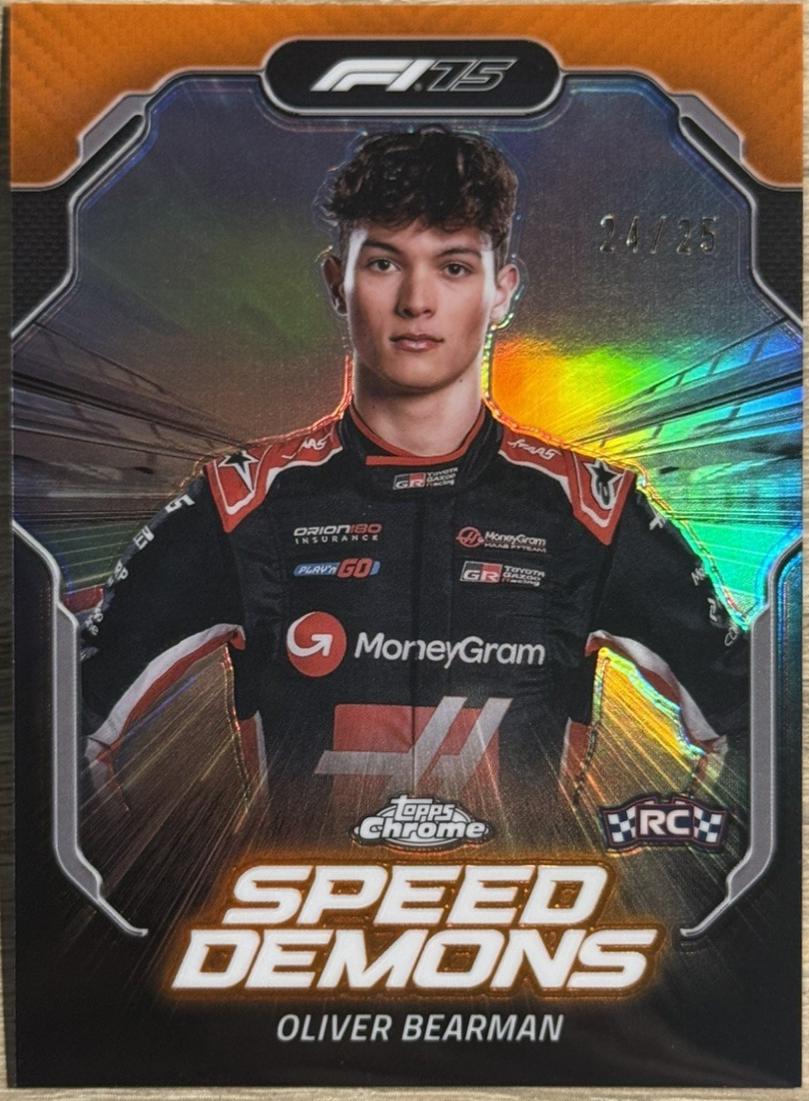 Oliver Bearman [Orange] #SD-8