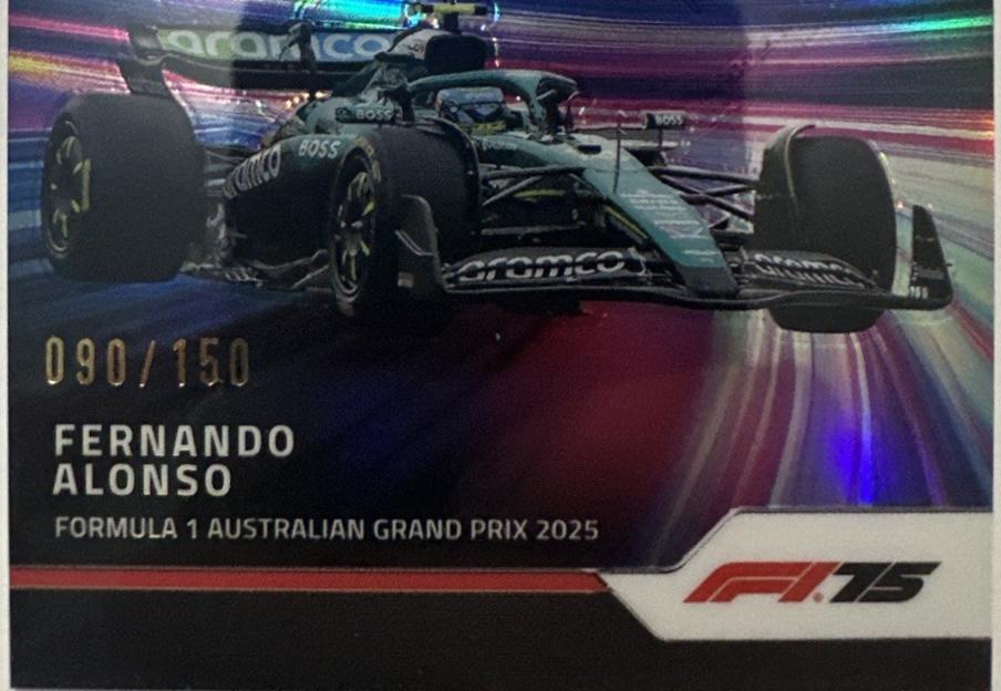 Fernando Alonso [Blue Refractor] #TS-5