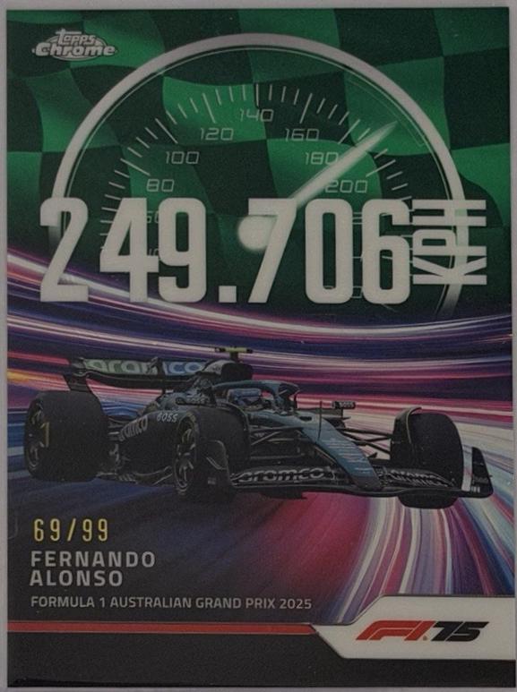Fernando Alonso [Green Refractor] #TS-5