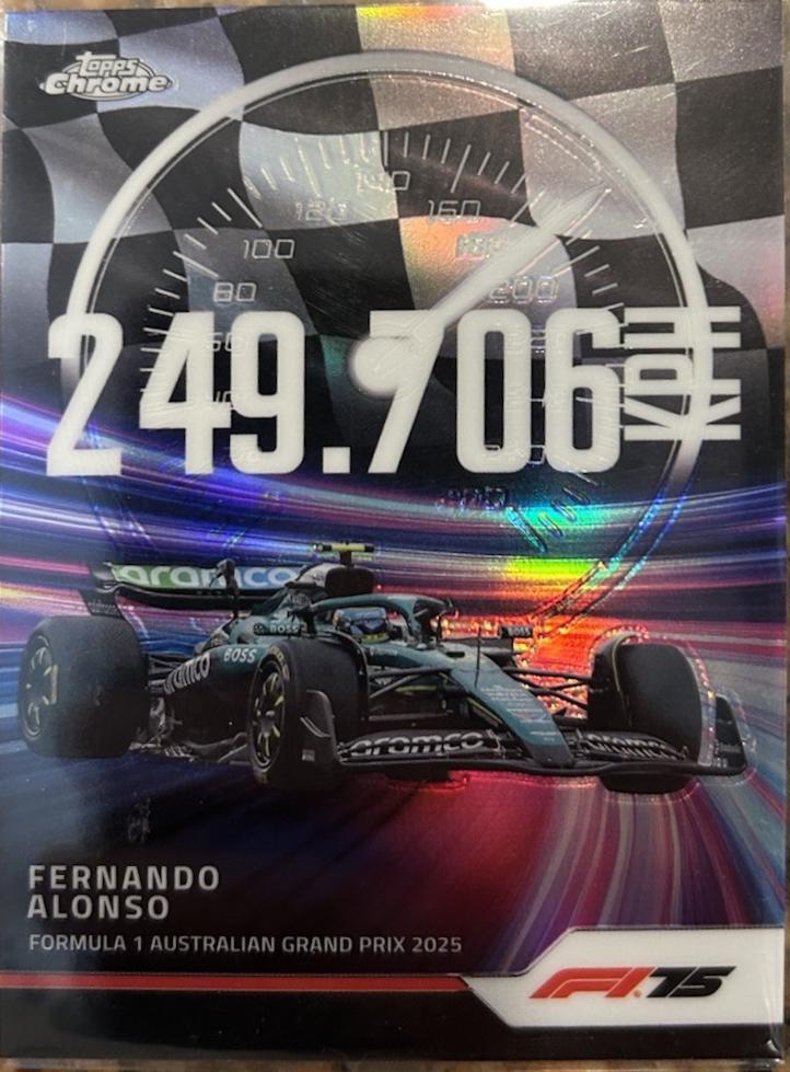 Fernando Alonso [Orange Refractor] #TS-5