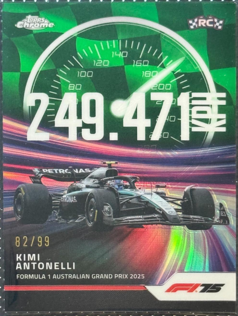 Kimi Antonelli [Green Refractor] #TS-4