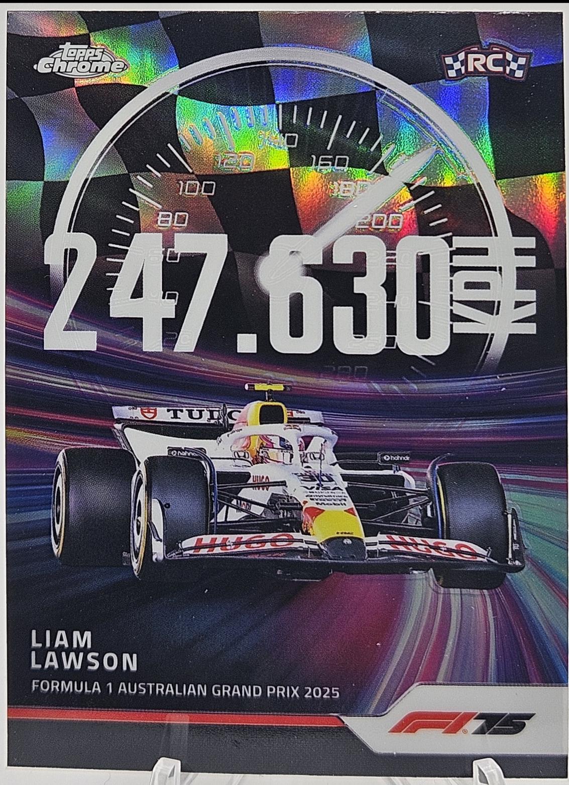 Liam Lawson [Orange Refractor] #TS-6