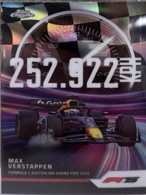 Max Verstappen [Red Refractor] #TS-1