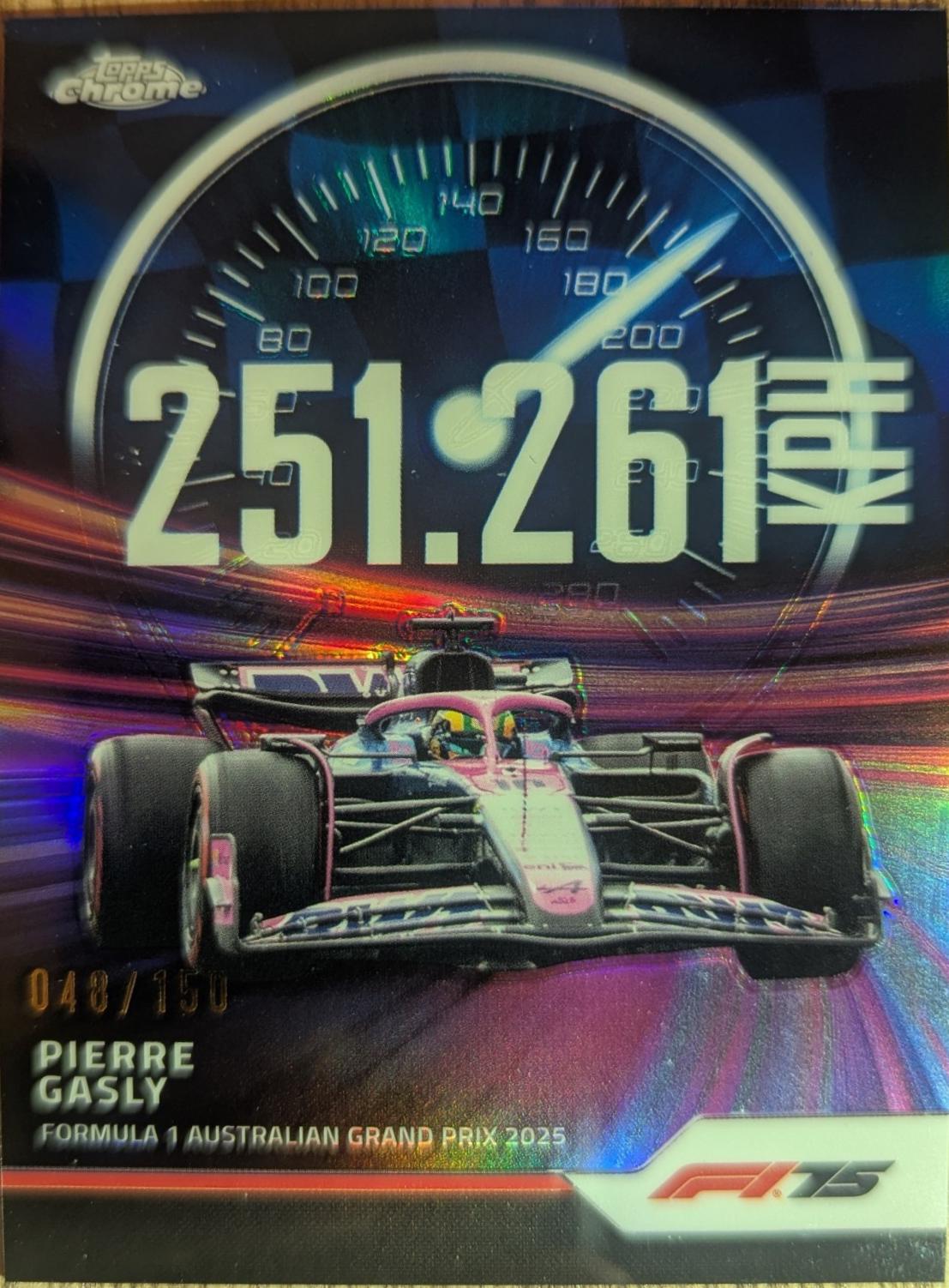 Pierre Gasly [Blue Refractor] #TS-8