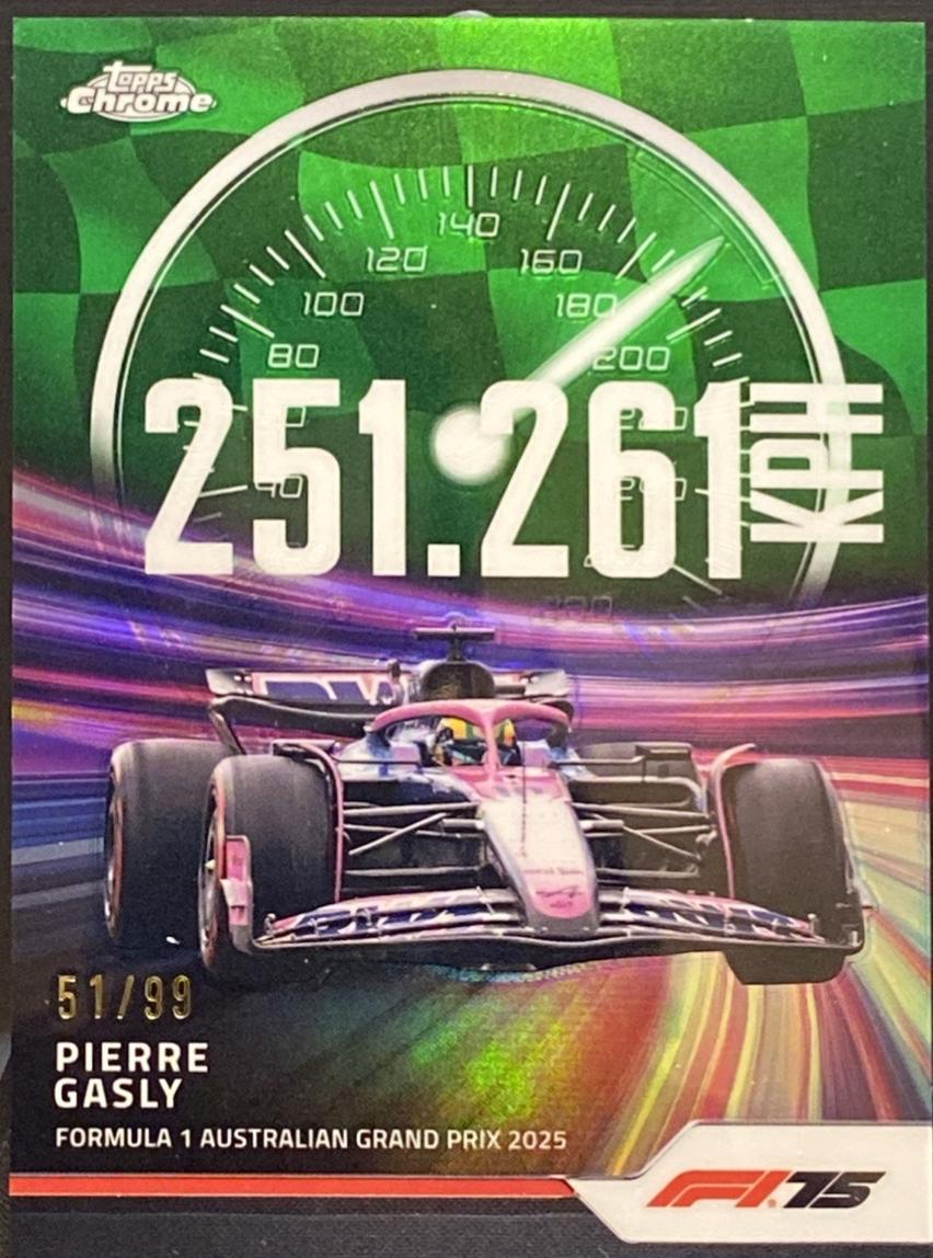 Pierre Gasly [Green Refractor] #TS-8