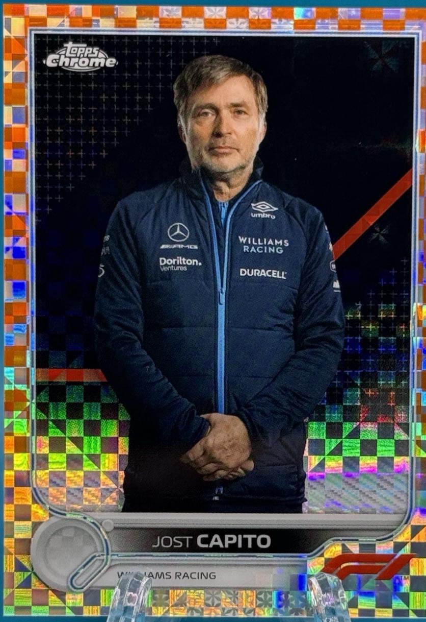 Jost Capito [Orange Checker Flag] #106