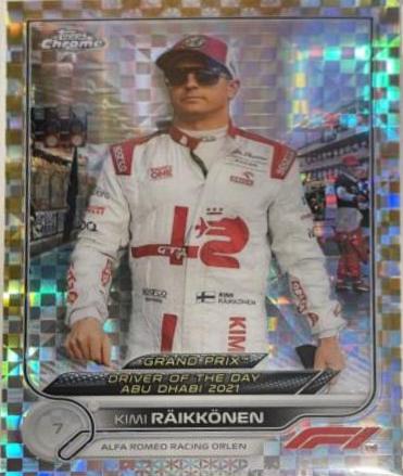Kimi Raikkonen [Gold Checker Flag] #193