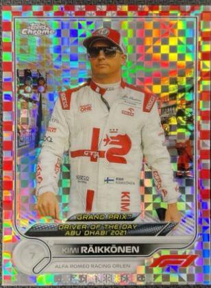 Kimi Raikkonen [Red Checker Flag] #193