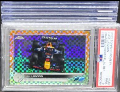 Liam Lawson [Orange Checker Flag] #133