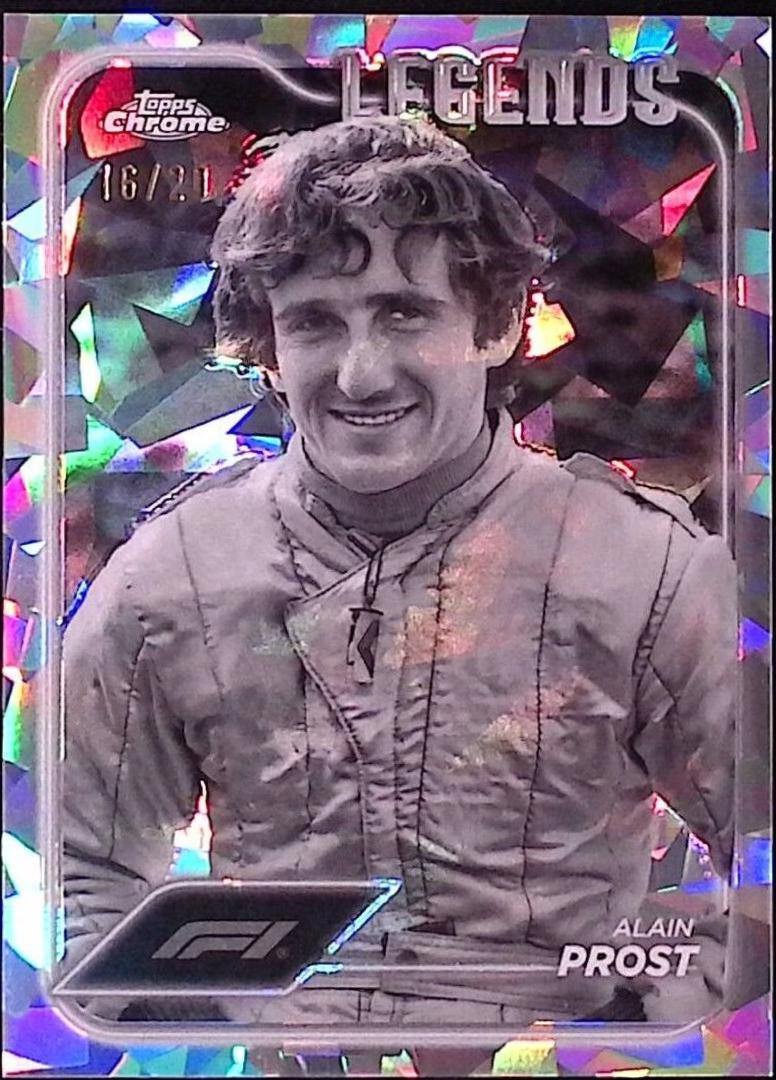 Alain Prost [Black White RayWave Refractor] #190
