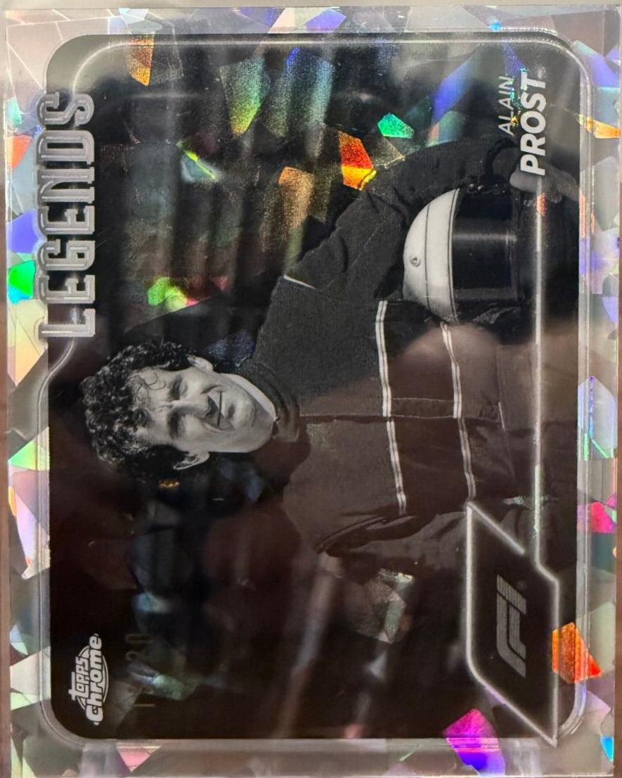 Alain Prost [Black White RayWave Refractor] #200