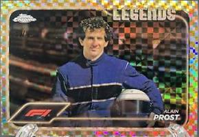 Alain Prost [Checker Flag Gold Refractor] #200