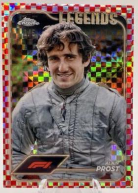 Alain Prost [Checker Flag Red Refractor] #190