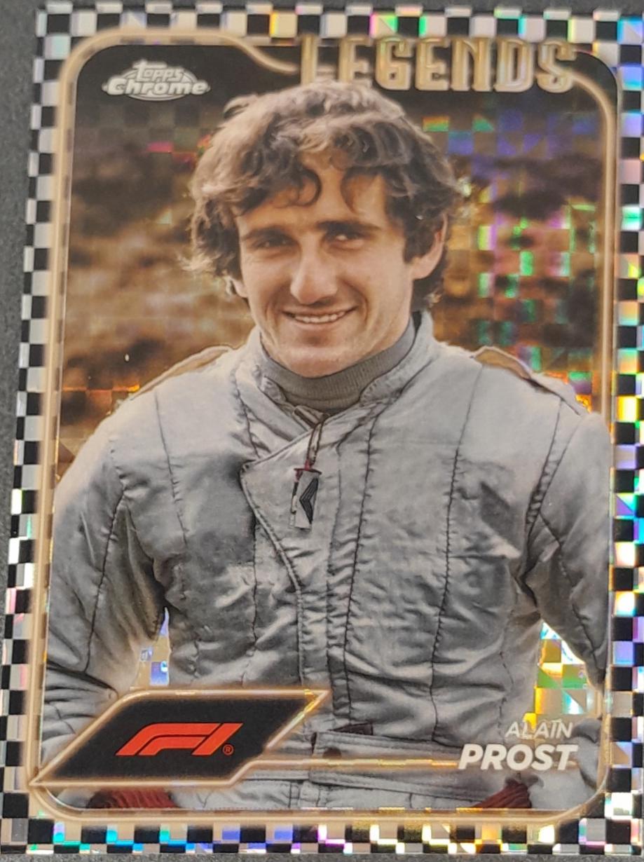 Alain Prost [Checker Flag Refractor] #190