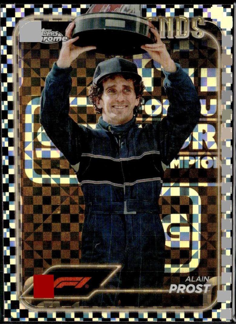 Alain Prost [Checker Flag Refractor] #195