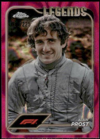 Alain Prost [Fuchsia Lava Refractor] #190