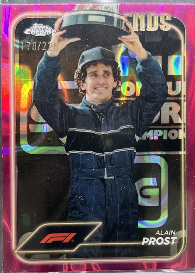 Alain Prost [Fuchsia Lava Refractor] #195