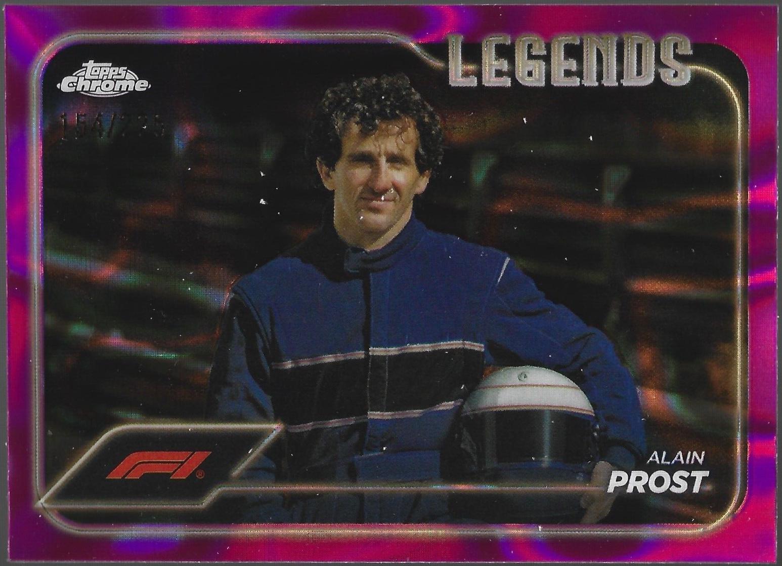 Alain Prost [Fuchsia Lava Refractor] #200