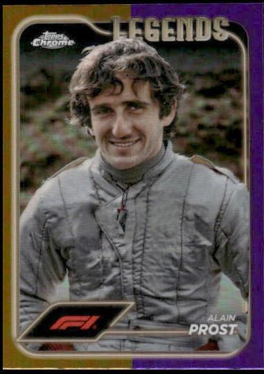 Alain Prost [Gold Purple Refractor] #190