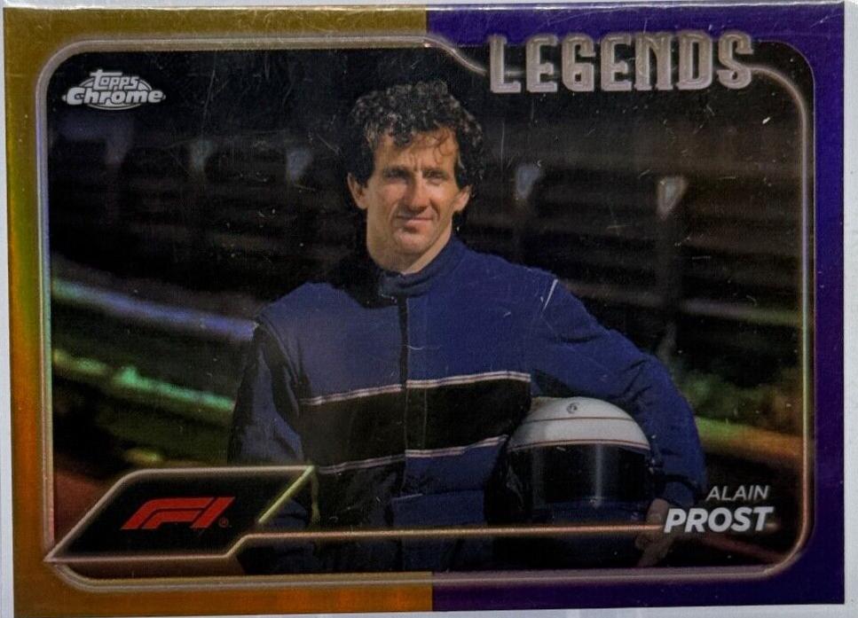 Alain Prost [Gold Purple Refractor] #200