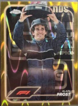 Alain Prost [Gold RayWave Refractor] #195