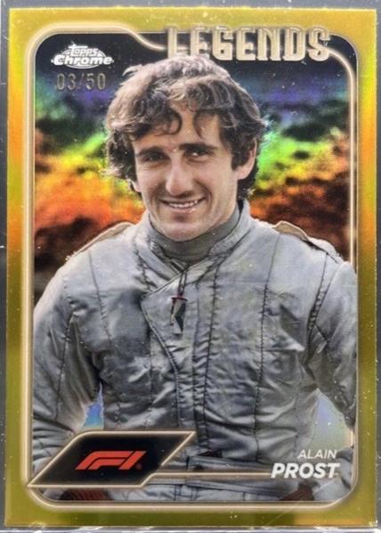 Alain Prost [Gold Refractor] #190