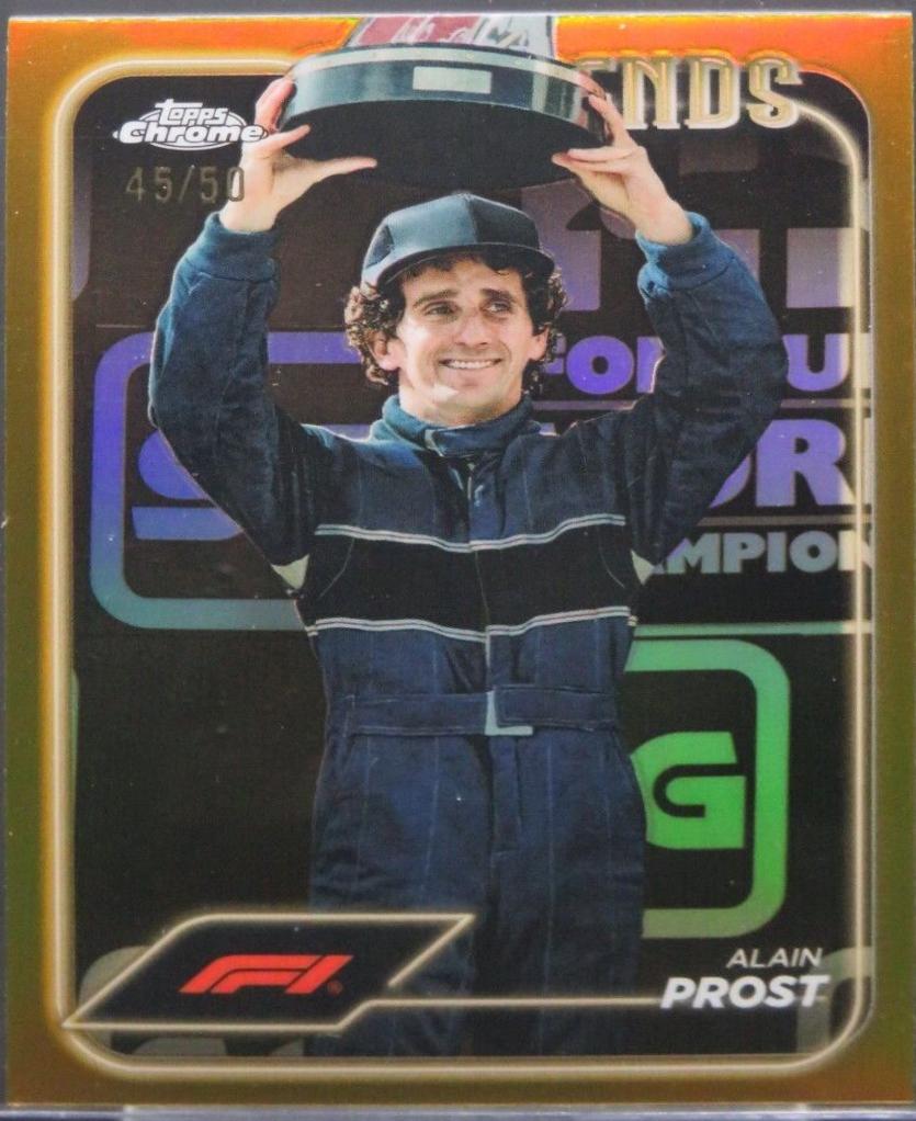 Alain Prost [Gold Refractor] #195