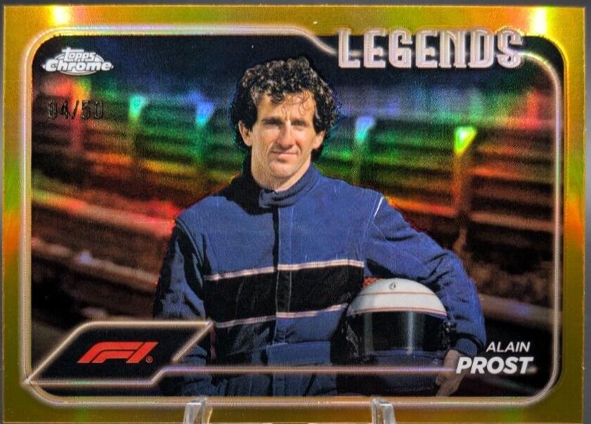 Alain Prost [Gold Refractor] #200