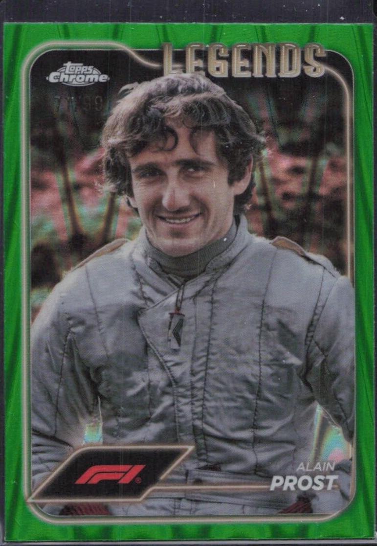 Alain Prost [Green RayWave Refractor] #190
