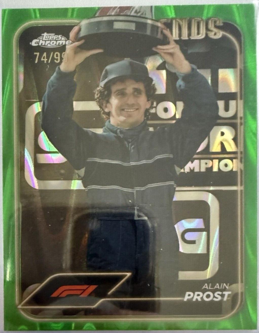 Alain Prost [Green RayWave Refractor] #195