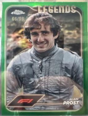 Alain Prost [Green Refractor] #190