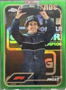 Alain Prost [Green Refractor] #195
